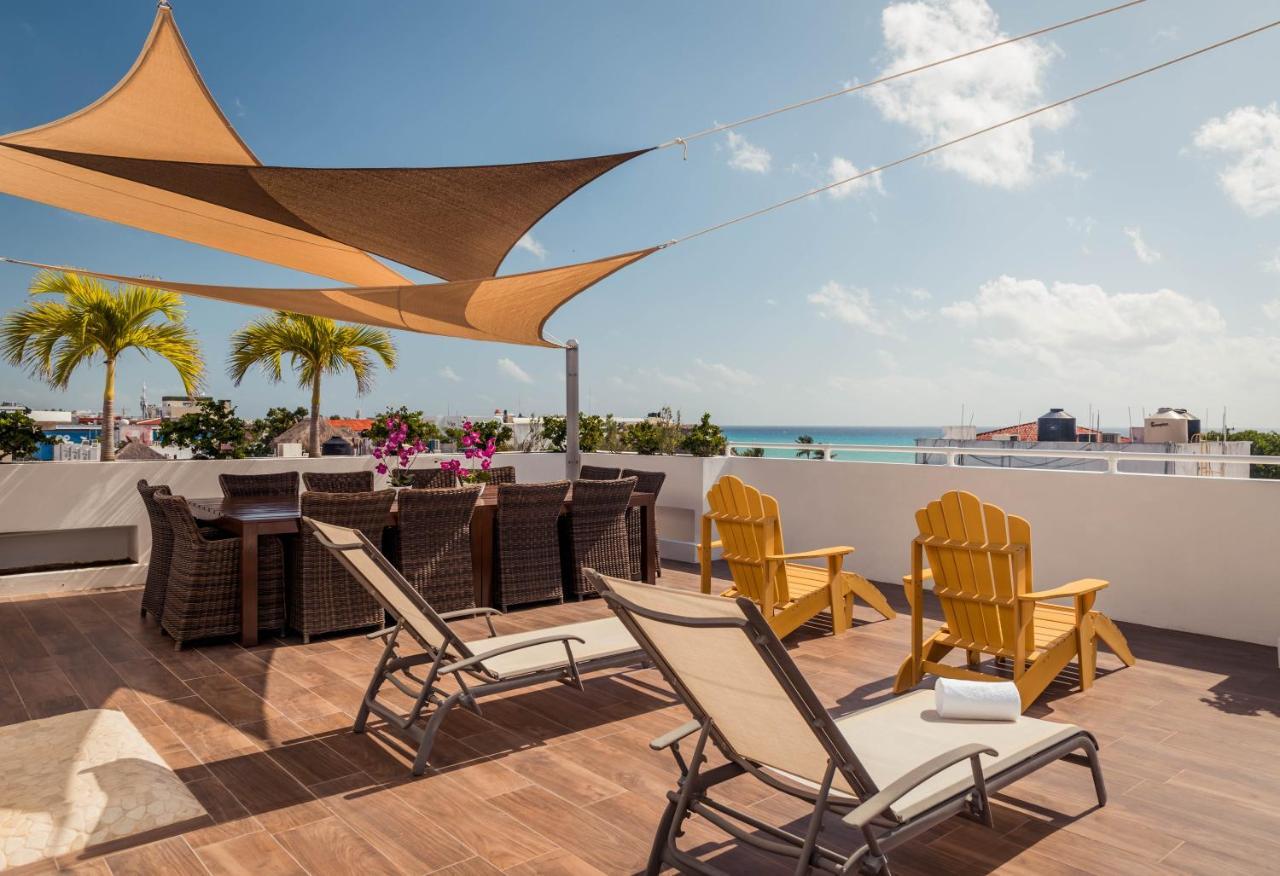 "5Th Av" Sol Del Caribe Apart Hotel (Adults Only) Playa del Carmen Exteriör bild